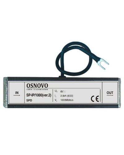 SP-IP/100(ver2). Устройство грозозащиты цепей Ethernet. OSNOVO в Сургуте