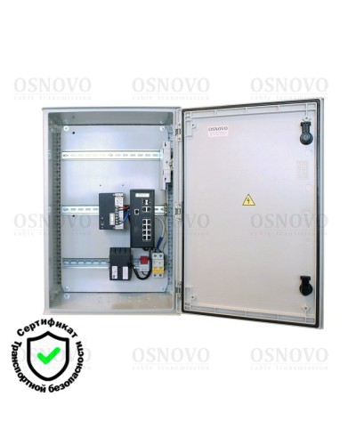 OSP-46T1(SW-80822/ILR). Уличная станция с термостабилизацией и резервным питанием. OSNOVO в Сургуте