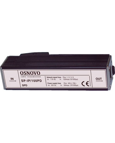 SP-IP/100PD. Устройство грозозащиты цепей Ethernet. OSNOVO в Сургуте