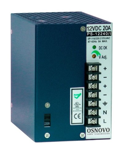 PS-12240/I. Блок питания промышленный. OSNOVO в Сургуте