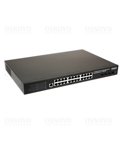 SW-24G4X-1L. Коммутатор с PoE. OSNOVO в Сургуте