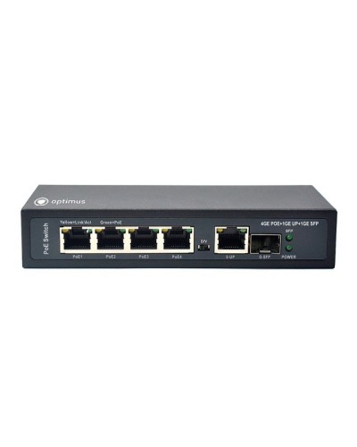 U1E-4G/1G/1S. Коммутатор с PoE . Optimus в Сургуте