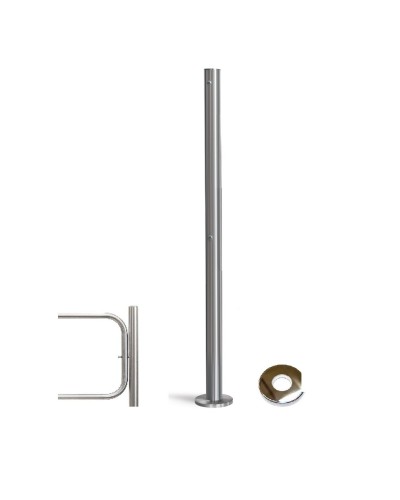 PERCo-BH02 2-14 с крышкой. Стойка с отверстием под стопорный механизм поворотной секции. PERCo в Сургуте