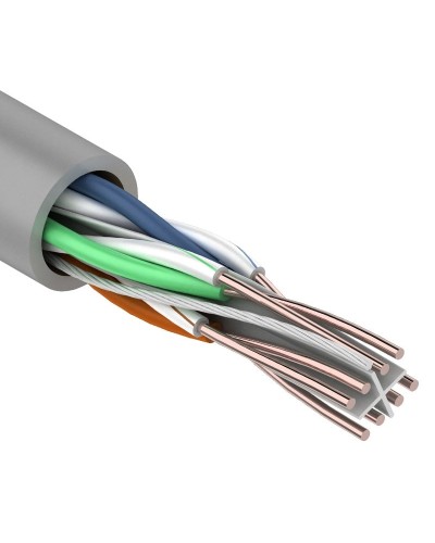 U/UTP 4PR 23AWG, CCA, CAT6, PVC, 305м. PROconnect (01-0047-3). Кабель «витая пара» (LAN) для структурированных систем связи. PROCONNECT в Сургуте