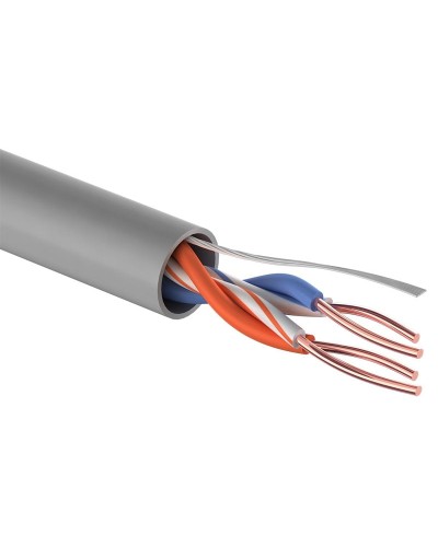 U/UTP 2PR 24AWG, CCA, CAT5e PVC, 305м. PROconnect (01-0022-3). Кабель «витая пара» (LAN) для структурированных систем связи. PROCONNECT в Сургуте