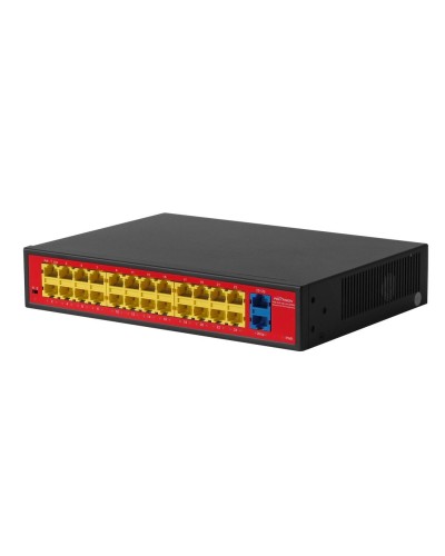 PND-24P-2G Lite (250W). Коммутатор неуправляемый 26-портовый с функцией PoE. Polyvision в Сургуте