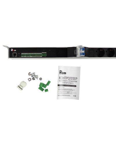 R-MC1-32-4x2S-2x3C13-2x2C19-A-1820-K. Блок силовых розеток с контроллером. REM в Сургуте
