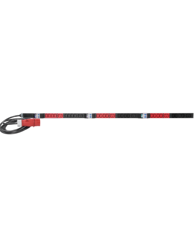R-MC8-3x32-24C13-6C19-A-MI-1820-3-3PN. Вертикальный блок розеток. REM в Сургуте