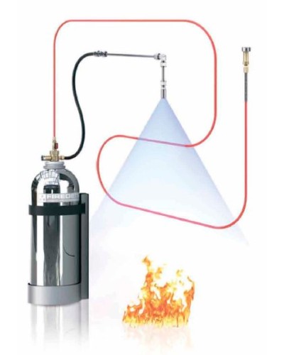 FireDETEC F/K. Модульная установка пожаротушения для кухни. ROTAREX SA в Сургуте