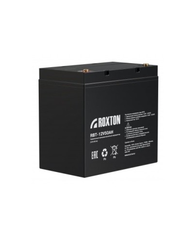 RBT-12V50AH. Аккумулятор герметичный свинцово-кислотный. ROXTON в Сургуте