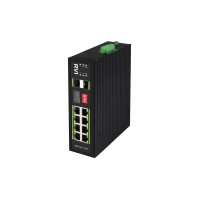 RVi-1NSI8GP-2S. Коммутатор с питанием по PoE. RVi