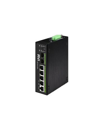 RVi-1NSIM4GP-2S. Коммутатор с питанием по PoE. RVi в Сургуте