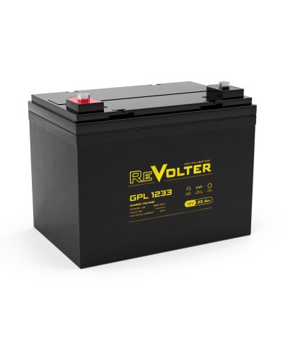 Revolter GPL 1233. Аккумулятор автомобильный герметичный свинцово-кислотный. Revolter в Сургуте