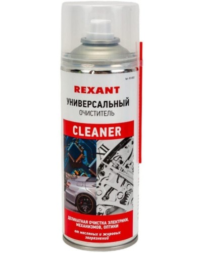 Очиститель универсальный CLEANER, REXANT, 400 мл, аэрозоль (85-0002): Баллон с очистителем в Сургуте