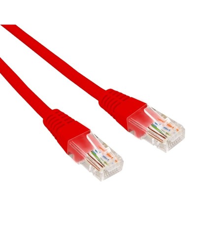 Патч-корд U/UTP CAT 6, RJ45-RJ45, 26AWG, LSZH, красный, 3м REXANT (02-0293-3). Патч-корд UTP. Rexant в Сургуте