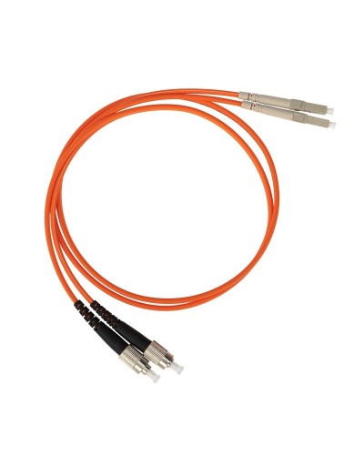 Патч-корд оптический переходной (MM), 50/125 (OM2), LC/UPC-FC/UPC, (Duplex), LSZH, 1м (50-3267). Патч-корд оптический. Rexant в Сургуте
