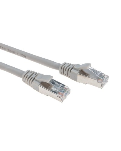 Патч-корд S/FTP CAT 6A (10G), RJ45-RJ45, 28AWG, LSZH, серый, 0.5м REXANT (02-0390-05). Патч-корд медный. Rexant в Сургуте