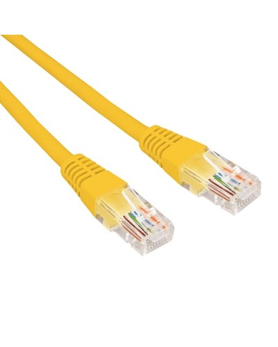 Патч-корд U/UTP CAT 6, RJ45-RJ45, 26AWG, LSZH, желтый, 3м REXANT (02-0295-3). Патч-корд UTP. Rexant в Сургуте