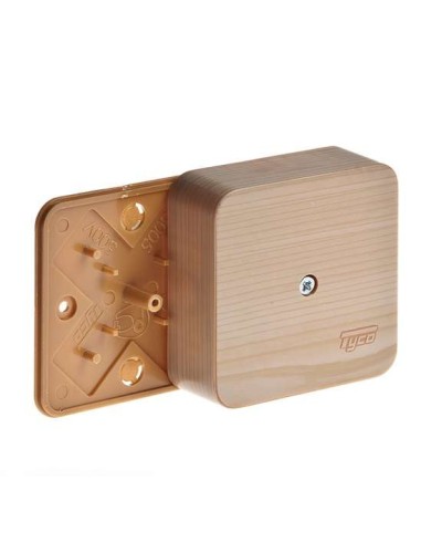 Коробка TYCO ОП 79х79х32мм IP40 сосна (65004-27М). Коробка распределительная. RuVinil в Сургуте