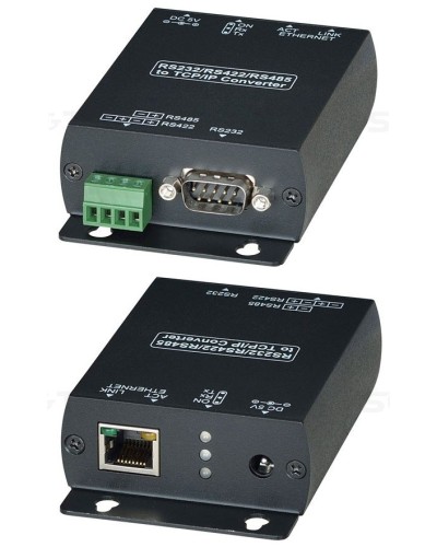RS007. Преобразователь интерфейса RS485/RS422/RS232 в Ethernet. SC&T в Сургуте