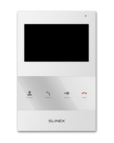 SQ-04M (белый). Монитор домофона цветной. SLINEX в Сургуте