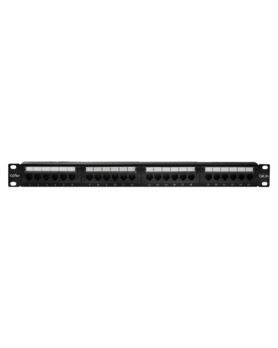 Патч-панель 19", 24хRJ-45, UTP, Cat.5e, 1U (10-0403): Патч-панель 19'' в Сургуте