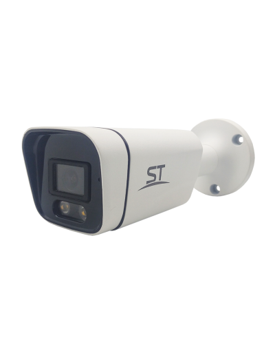 ST-S3523 FULLCOLOR CITY (2.8) (белый). Видеокамера IP цилиндрическая. Space Technology в Сургуте
