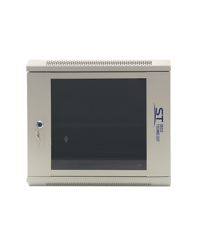 ST-NC9U600 (серый) С ПОЛКОЙ. Шкаф телекоммуникационный 19 настенный 9U. Space Technology в Сургуте