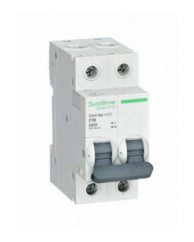 City9 Set 2P 10А 4.5kA С (C9F34210). Автоматический выключатель. Systeme Electric в Сургуте