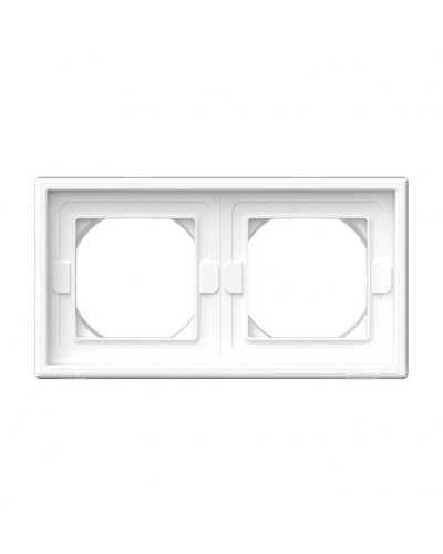 ArtGallery Aqua рамка 2-местная, IP44, белый (GAL440102). Рамка. Systeme Electric в Сургуте