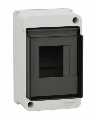 City9 Box 4 модуля навесной с прозрачной дверцей (EZ9EAB104). Щиток модульный. Systeme Electric в Сургуте