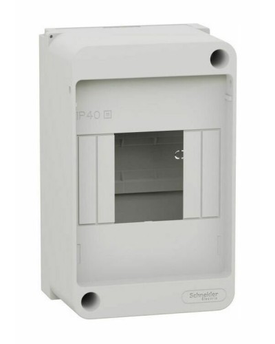 City9 Box XS 4 модуля без дверцы, белый (EZ9EAA104). Щиток модульный. Systeme Electric в Сургуте