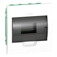City9 Box 8 модулей встраиваемый с прозрачной дверцей (EZ9E108S2FRU). Щиток модульный. Systeme Electric