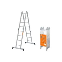 ЛТА4х4, 4 секции, 4 ступени (SQ1028-0304): Лестница-трансформер алюминиевая
