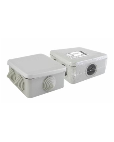 Коробка ОП 100х100х50мм, крышка, IP55, 6 вх. (SQ1401-1255). Распаячная коробка. TDM ЕLECTRIC в Сургуте