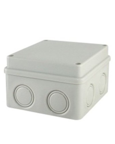 Коробка ОП 110х110х70мм, крышка на винтах, IP55, 8вх., без гермовводов (SQ1401-0824). Распаячная коробка. TDM ЕLECTRIC в Сургуте