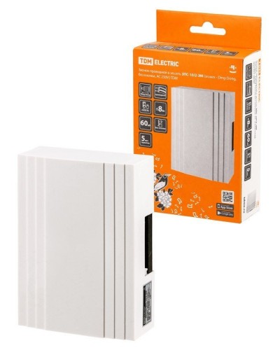 ЗПС-10/2-ЭМ, эл.мех - Ding-Dong, без кнопки, AC 230V (SQ1901-0046). Звонок проводной. TDM ЕLECTRIC в Сургуте