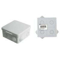 Коробка ОП 80х80х50мм, крышка, IP54, 7вх. (SQ1401-0512). Распаячная коробка. TDM ЕLECTRIC