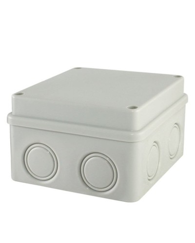 Коробка ОП 110х110х70мм, крышка на винтах, IP55, 8вх., без гермовводов (SQ1401-0814). Распаячная коробка. TDM ЕLECTRIC в Сургуте