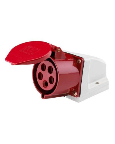 Розетка 115 стационарная 3Р+РЕ+N 16А 380В IP44 (SQ0602-0003). Розетка. TDM ЕLECTRIC в Сургуте