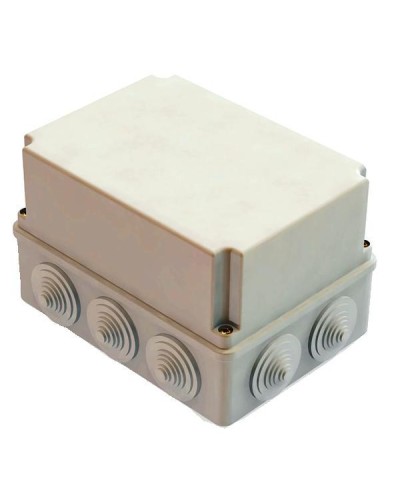 Коробка ОП 190х140х120мм, крышка, IP55, 10 гермовводов (SQ1401-1246). Распаячная коробка. TDM ЕLECTRIC в Сургуте