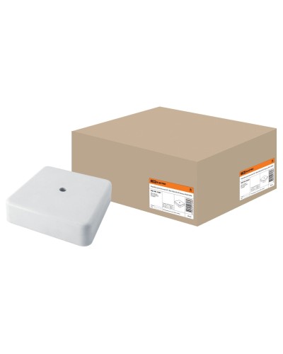 Коробка КР 100х100х29 ОП белая, IP40 (SQ1401-0207). Распаячная коробка. TDM ЕLECTRIC в Сургуте