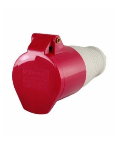 Розетка 215 переносная 3Р+РЕ+N 16А 380В IP44 (SQ0603-0012). Розетка. TDM ЕLECTRIC в Сургуте