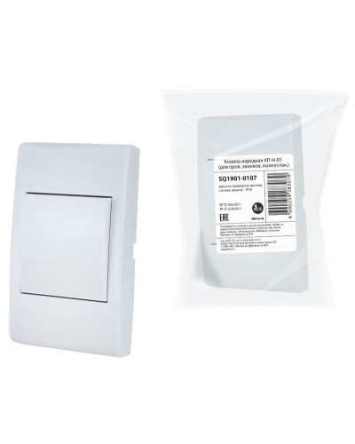 КП-Н-01 (SQ1901-0107). Кнопка для проводных звонков. TDM ЕLECTRIC в Сургуте