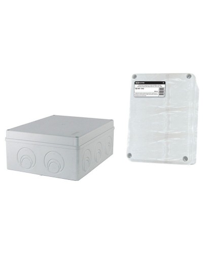 Коробка ОП 240х195х90мм, крышка, IP55, кабельные вводы d28-3шт, d37-2шт (SQ1401-1272). Распаячная коробка. TDM ЕLECTRIC в Сургуте