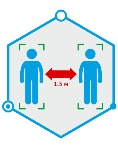 TRASSIR Social Distance Detector. Программное обеспечение для IP систем видеонаблюдения. Trassir в Сургуте