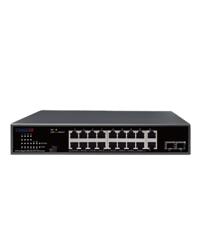 TR-NS14202S-185-16POE. Коммутатор с PoE. Trassir в Сургуте