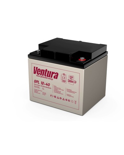 Ventura GPL 12-40. Аккумулятор герметичный свинцово-кислотный. Ventura в Сургуте