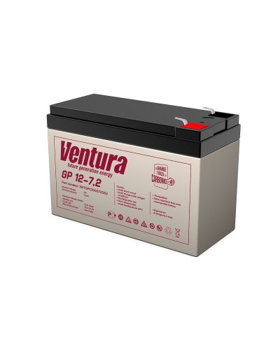 Ventura GP 12-7,2. Аккумулятор герметичный свинцово-кислотный. Ventura в Сургуте