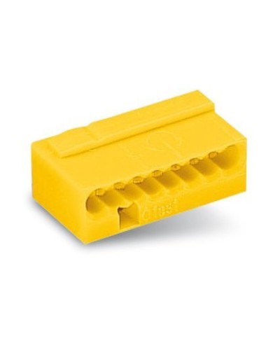 WAGO 243-508 Клемма MICRO 8-проводная желтая. Клемма для распределительных коробок. WAGO в Сургуте